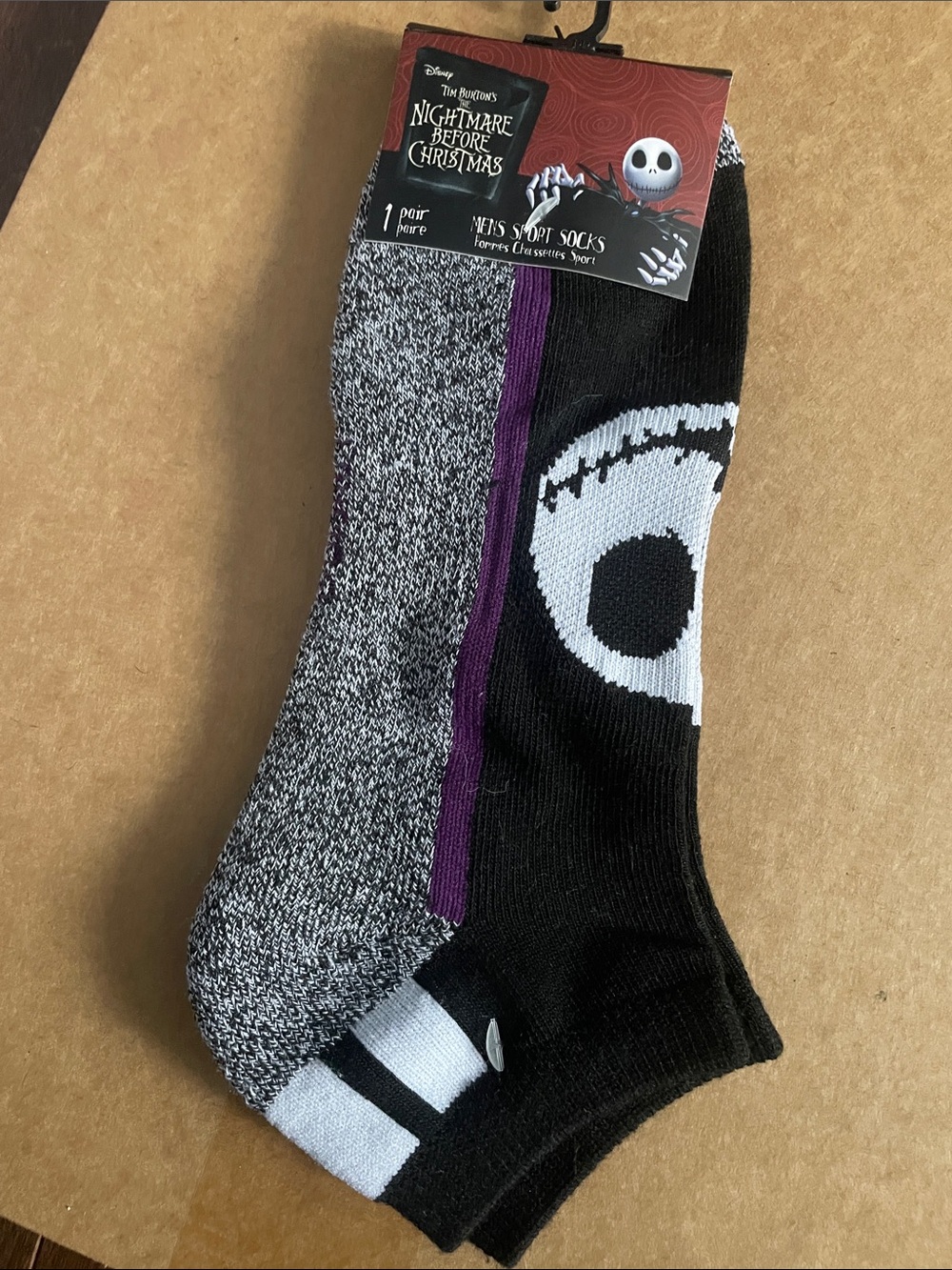Disney The Nightmare Before Christmas Men's Short Socks - ⭐️ 2 for $11⭐️